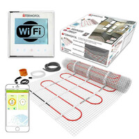 Zestaw mata grzewcza z termoregulatorem TF-HM-150.05.WIFI widok zestawu